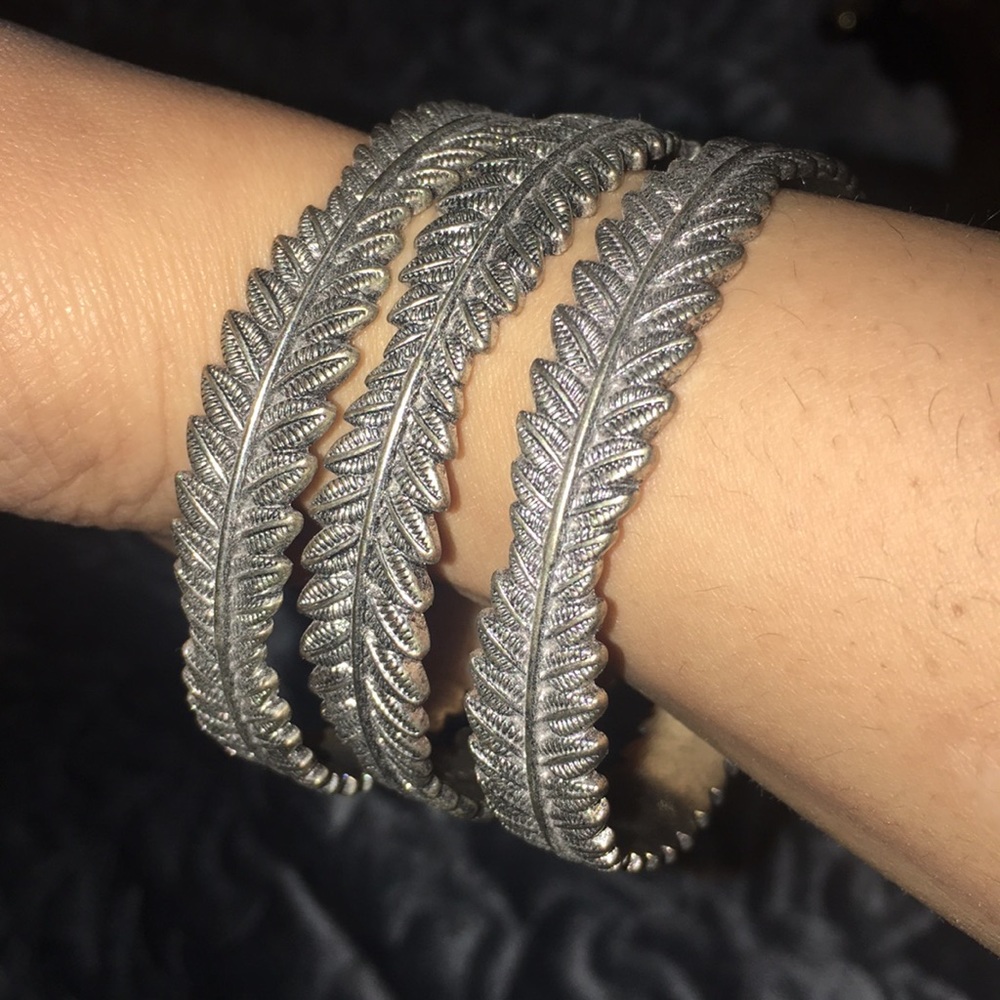 Silver bangles - Picture 4 of 5
